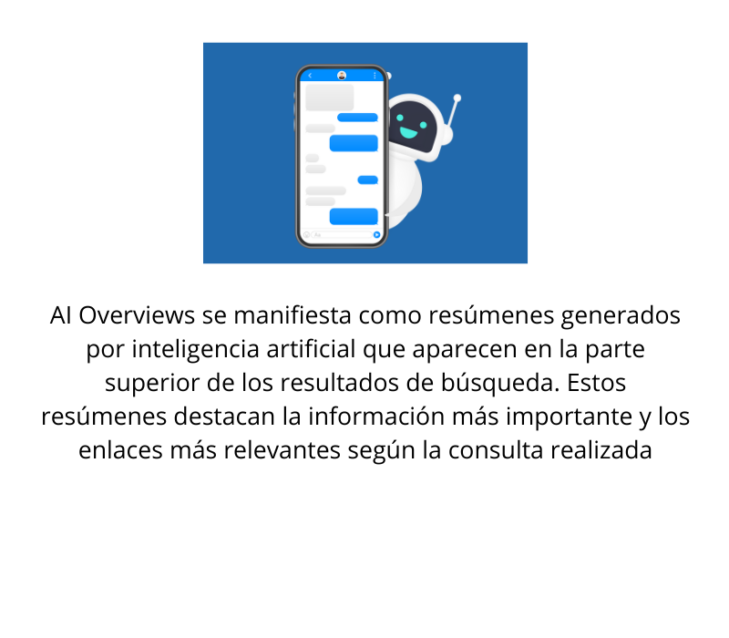 AI Overviews y los resúmenes generados por la IA, como la nueva forma de resultados de Google